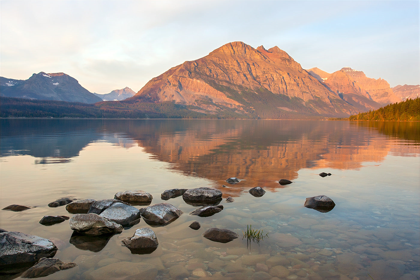 First Light, Lake McDonald — Daniel Sockwell