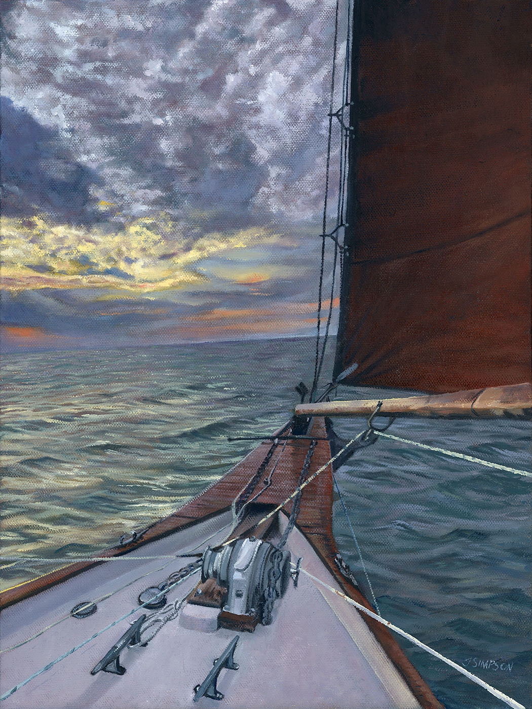 Portside Sunset — Timothy Simpson