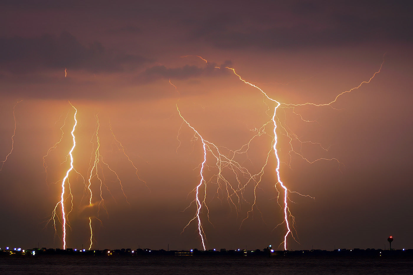 Summer Storm, Bogue Sound — Daniel Sockwell