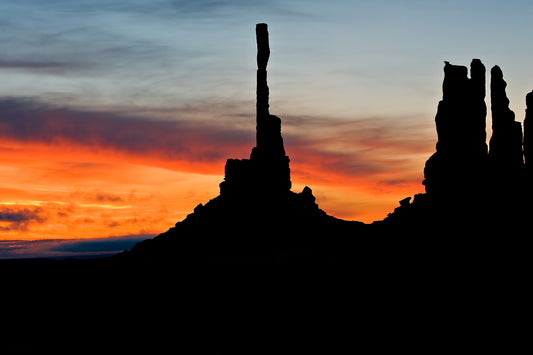 Totem Pole Sunrise, Monument Valley — Daniel Sockwell