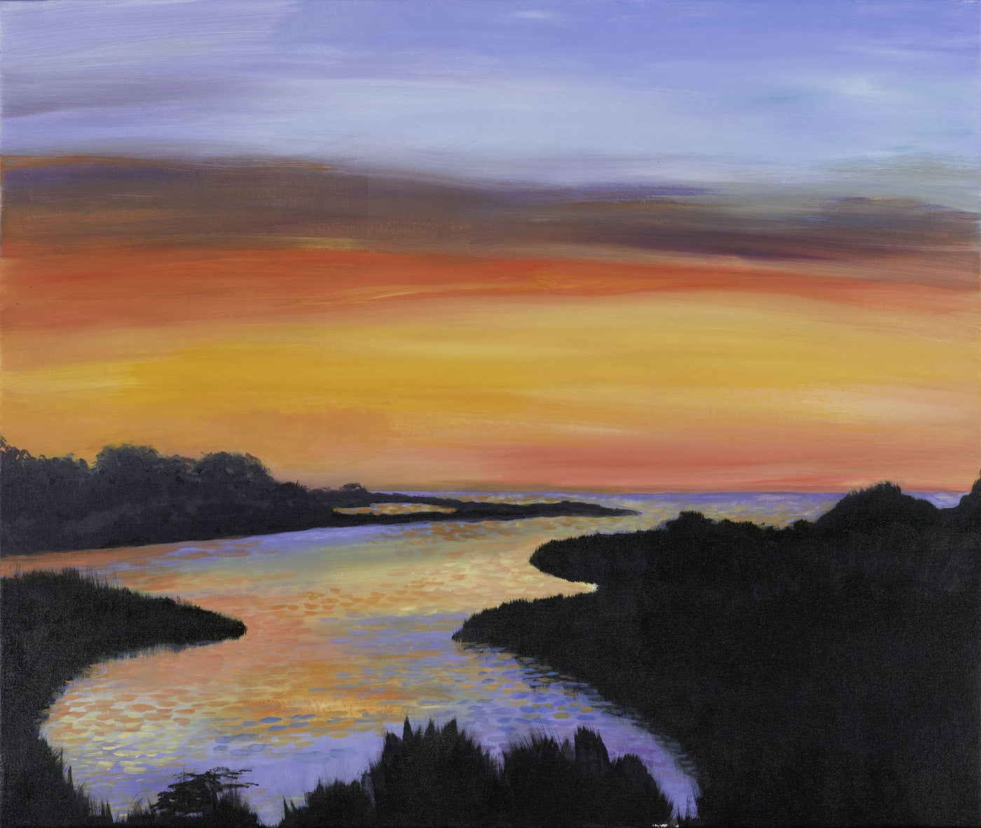 Marsh Sunset — Kitty Mitchell