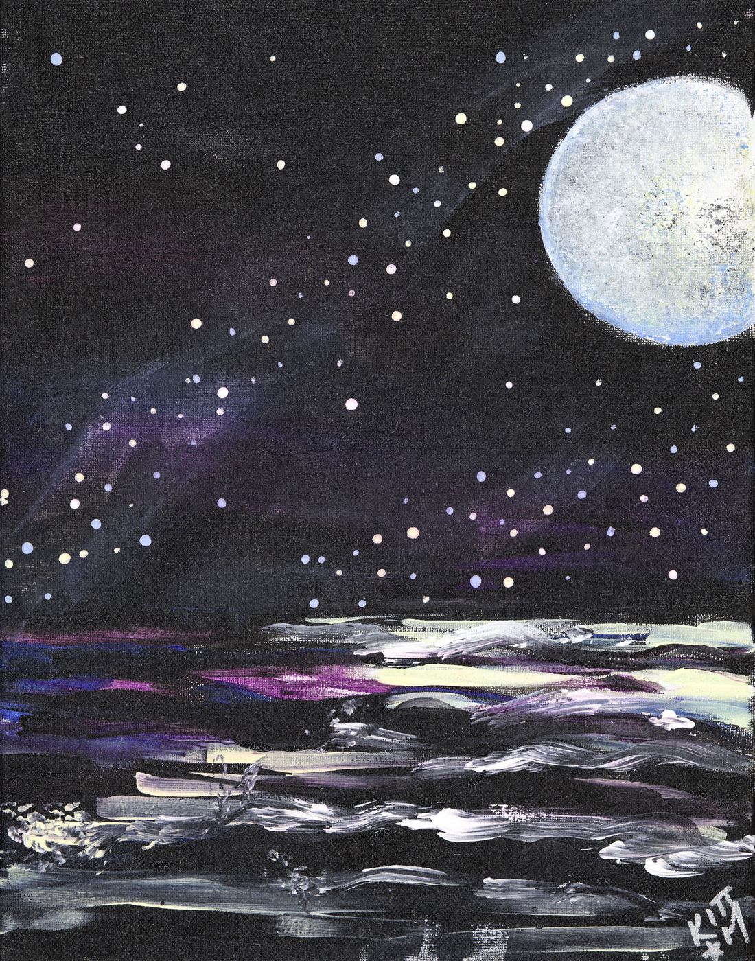 Ocean Moonscape — Kitty Mitchell