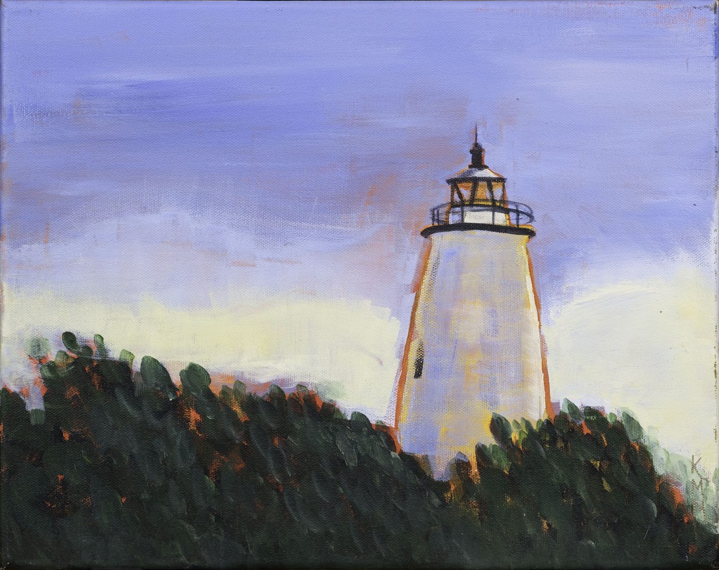 Ocracoke Lighthouse, Afternoon — Kitty Mitchell
