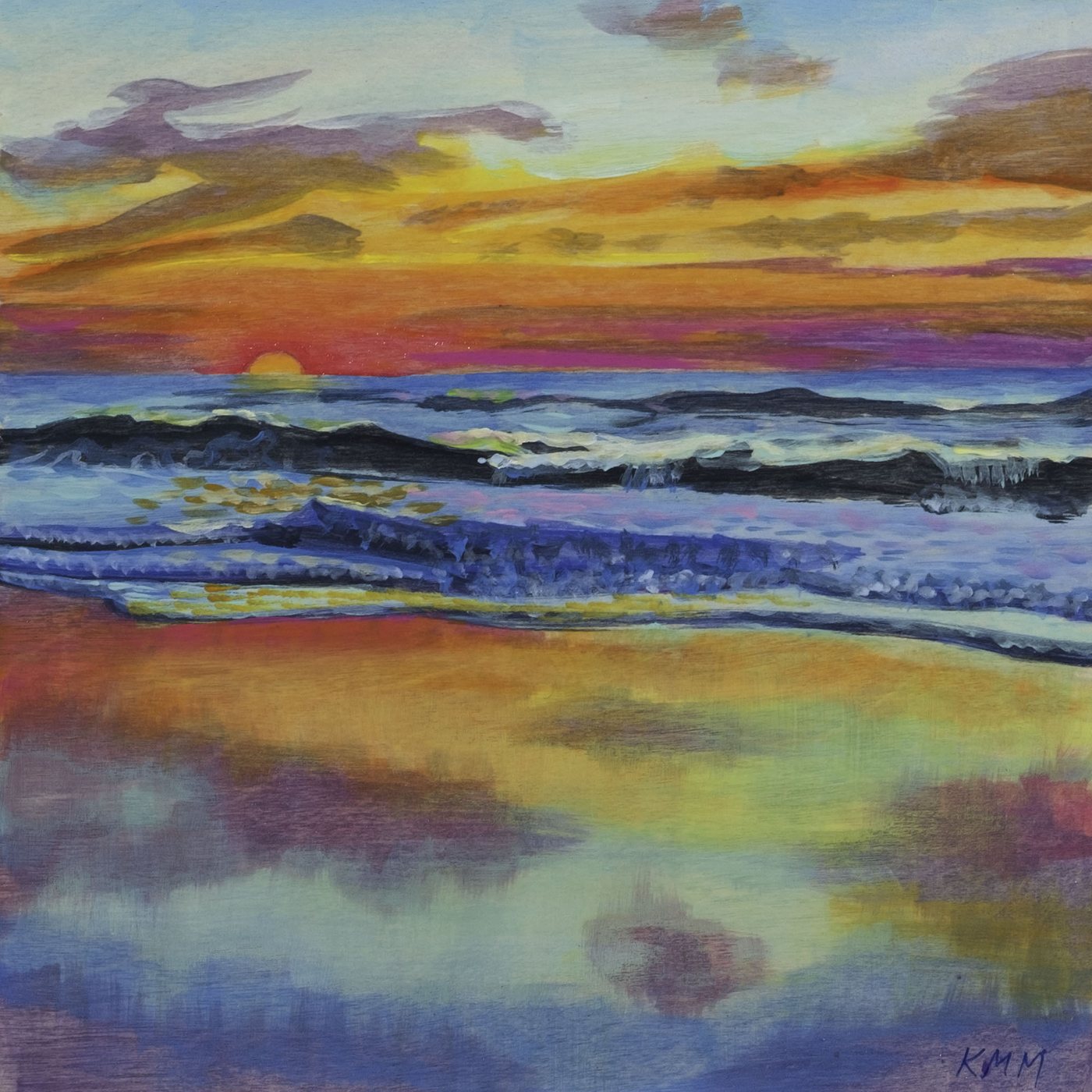 Sunrise Feburary — Kitty Mitchell