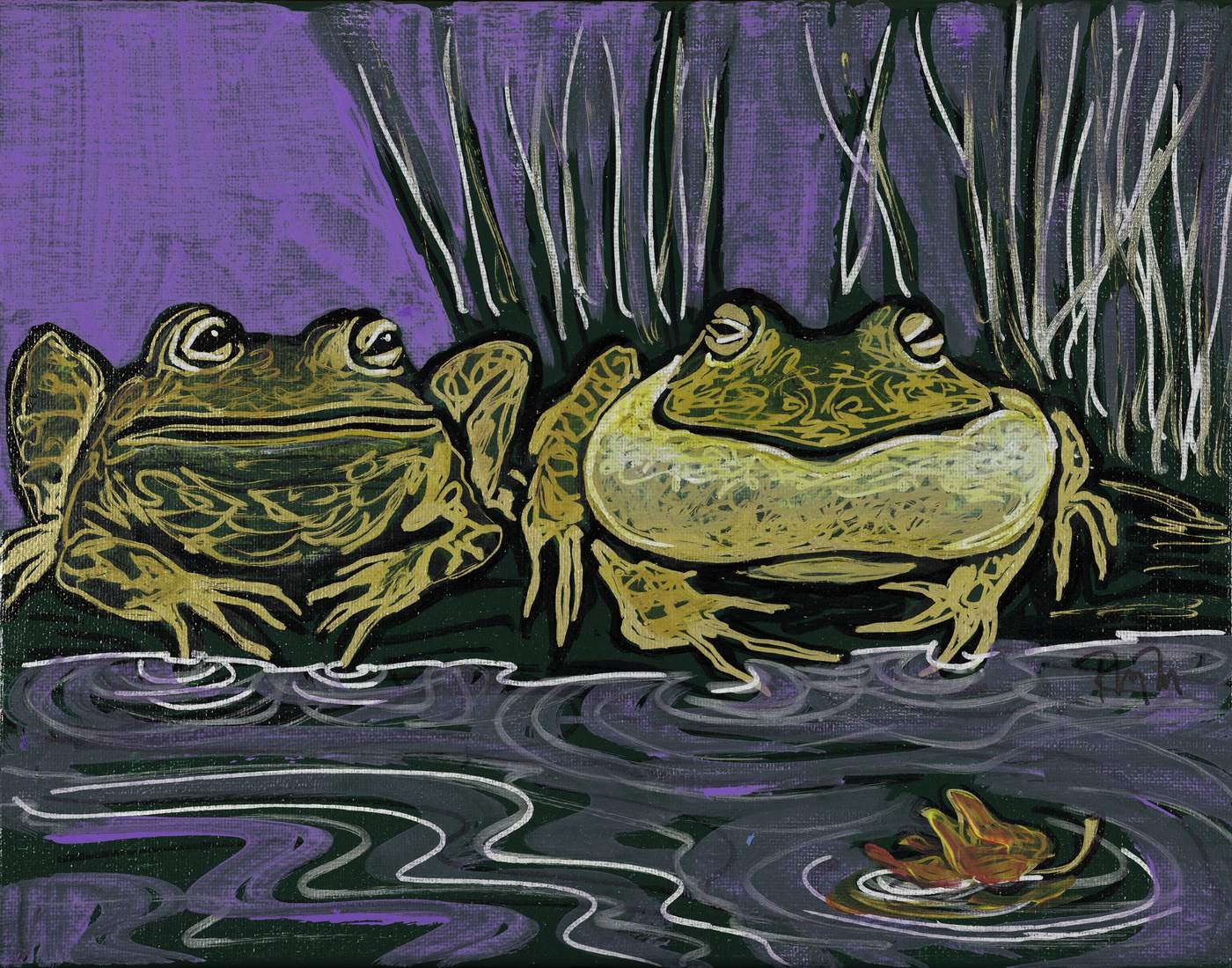 Two Frogs — Kitty Mitchell